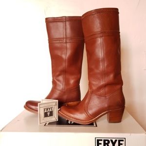 FRYE Jane 14 Tall Stitch Boot 8.5M